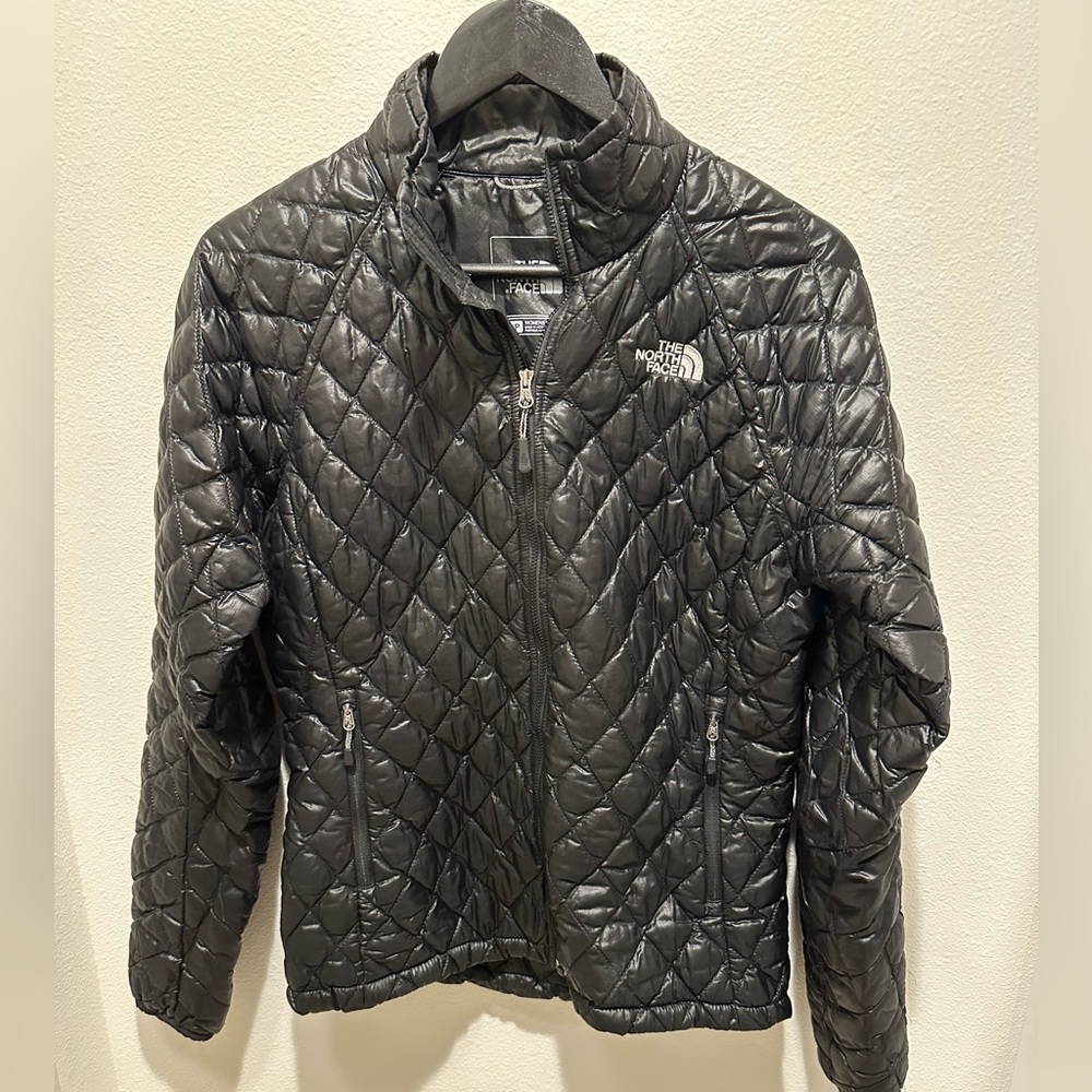 Black The North Face Thermoball Jacket